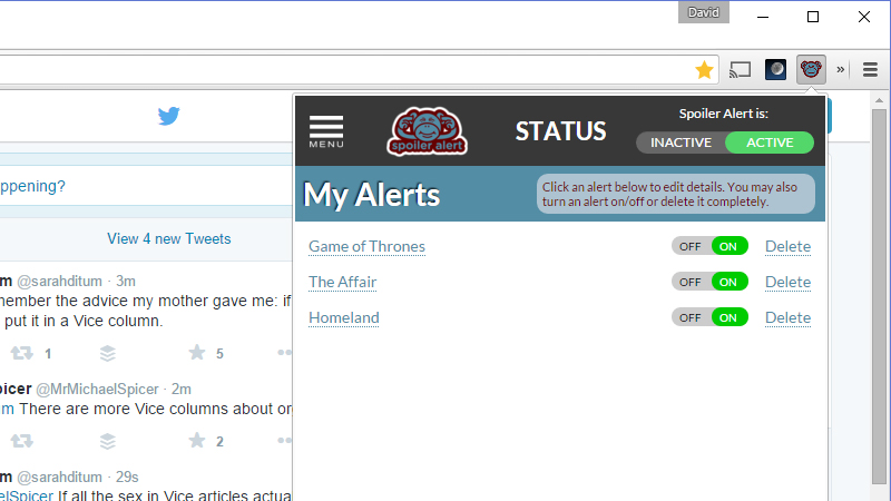 Illustration for article titled This Chrome Extension Blocks Spoilers Before They Ruin Your Day
